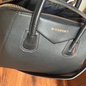 Black Leather Handbag